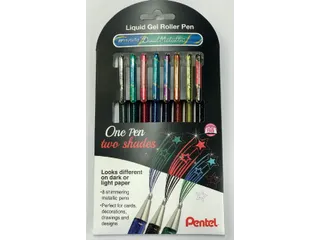 Gelschrijver Pentel K110 0.5mm assorti - 3