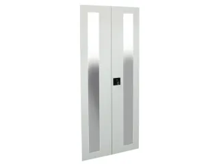 2openslaande deuren,v. reinigingsstation,HxBxD 1650x123x25mm - 1