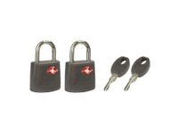 Hangslot Masterlock 2 gelijksluitend ABS cover TSA assorti in willekeu