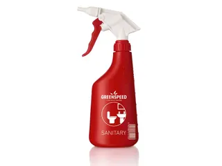 Sprayflacon Greenspeed sanitair 650ml leeg rood - 2