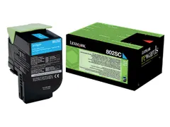 Tonercartridge Lexmark 80C2SC0 prebate blauw