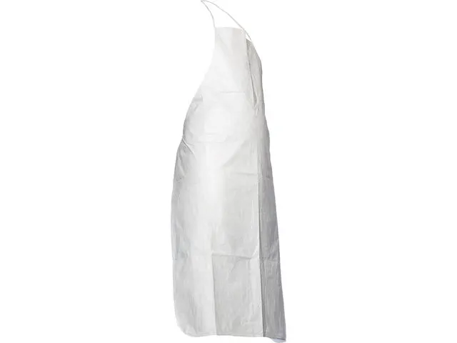 Wegwerpschort wit Tyvek 500 PA30L0