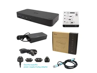 USB 3.0 / USB-C / Thunderbolt, 3x 4K Docking Station + Power Delivery - 9