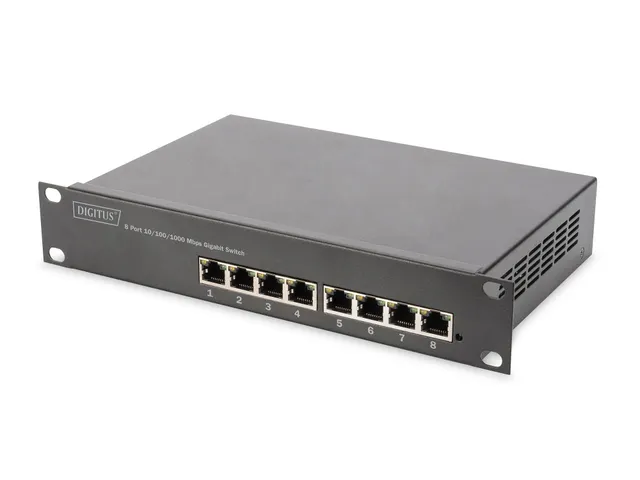 8 Poort Gigabit Poe Switch L2 10 Inch