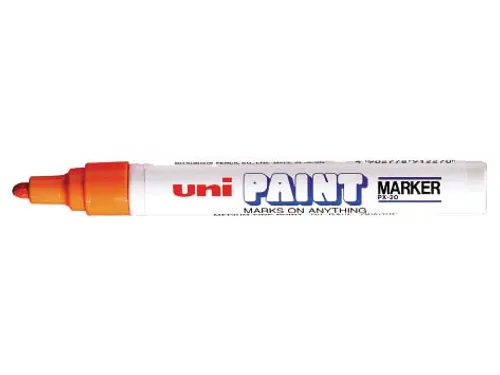 Uni Paint Marker PX-20 oranje 2.2-2.8mm
