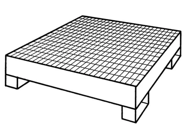 Bac de rétention modulable 4x200l vol. de rétention 230l HxlxP 285x1