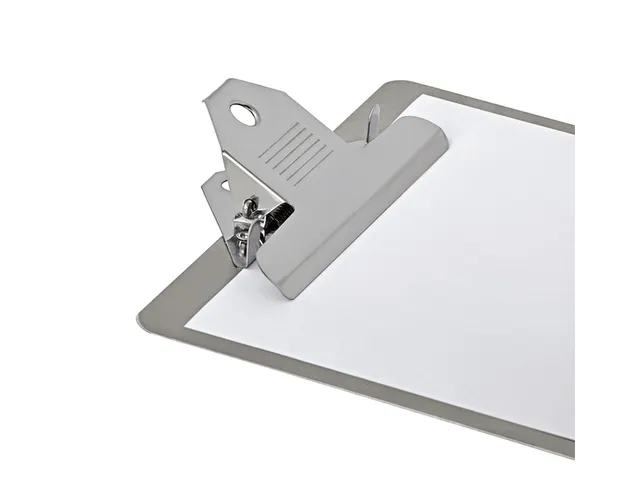 Klembord MAUL A4 staand klem en bord zijn RVS