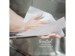 Kleenex Ultra Soft Pop-Up Handdoek 1-laags wit 25,4x22,6cm 18x70st - 4