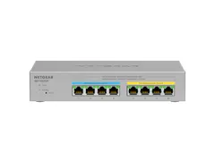 NETGEAR MS108TUP, Unmanaged, L2, 2.5G Ethernet (100/1000/2500), Power