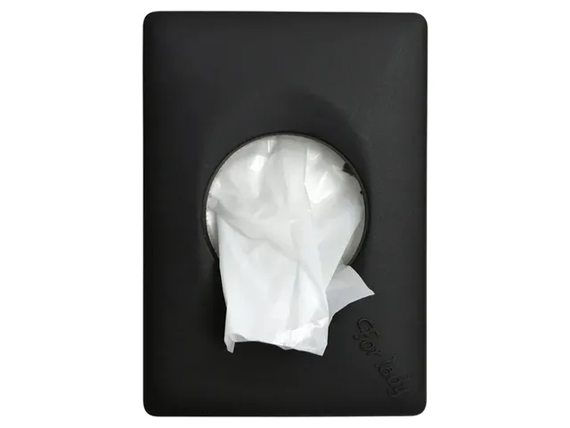 Damesverbandzakdispenser Quartzline Q29 zwart 441951