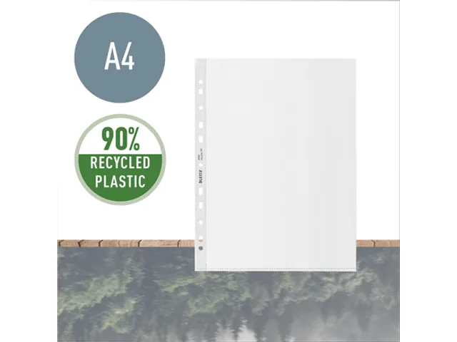 Showtas Leitz Recycle A4 11-gaats PP 0.10mm transparant