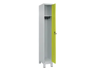 locker,HxBxD 1950x300x500mm,1vak,vak B 300mm,draaigrendel,voeten - 2