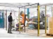 Machine-Veiligheidshek Wandelement 1900x1500mm Mazen 30x50mm