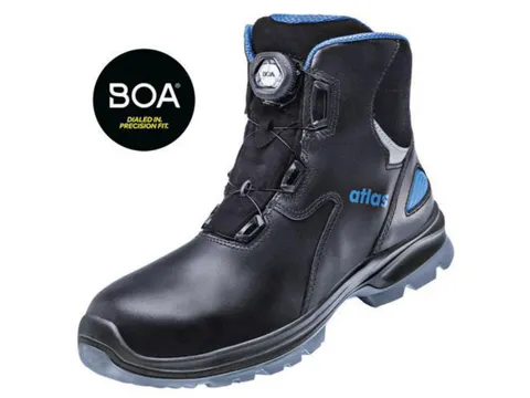 Atlas SL 9845 XP hoge S3 veiligheidsschoenen, SRC, zwart, maat W-43, p