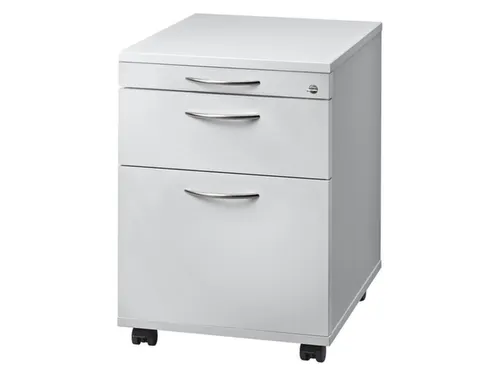 Ladenblok Lichtgrijs 590x430x580mm Pennelade 1lade Hangmappenframe
