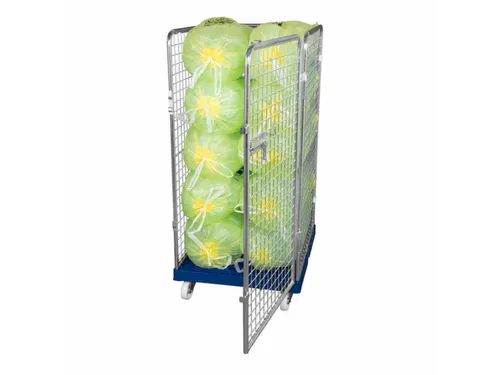 rolcontainer,draagverm. 500kg,HxLxB 1540x815x724mm,nuttige H 1350mm