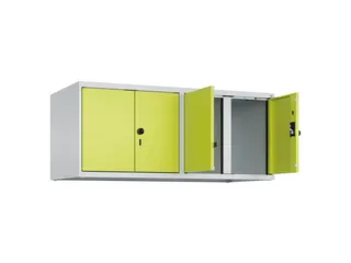 opzetkast,v. locker voor scheiding van kleding,4vak.,vak B 300mm - 1
