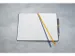 Cahier Linescape A5 bleu ligné couverture rigide