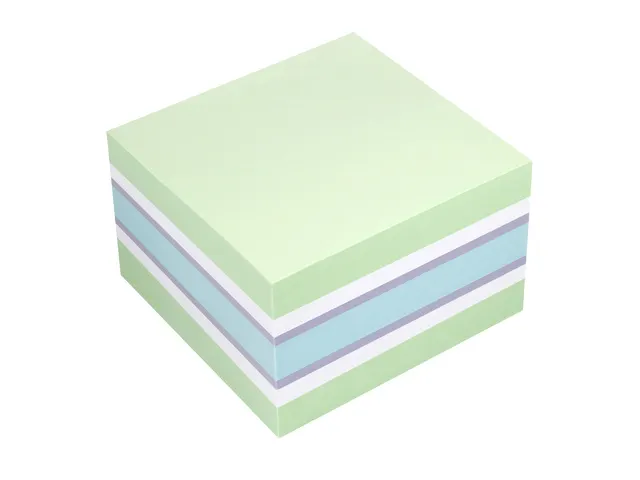 Notitieblok 75x75mm assorti Brilliant blok a 450 vel