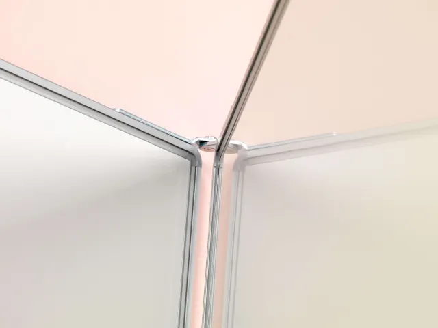 Smit Visual Vijfvlaksbord 120x300cm Emaille Wit RC-10