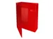 Klasseerdoos PP opaak rug 80mm rood