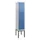 dubbeldekse locker,HxBxD 2120x400x500mm,1x2vak.,vak B 400mm