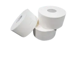 Toiletpapier Mini Jumbo Cellulose 2-laags Wit 180 meter 12 Rol