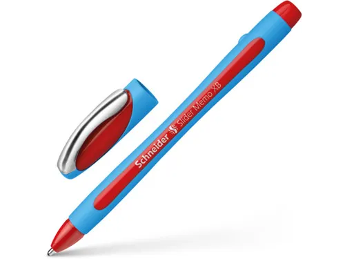 Balpen Schneider Slider Memo Rood Extra Breed