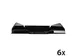 Brievenbak COMBO MIDI zwart glossy
