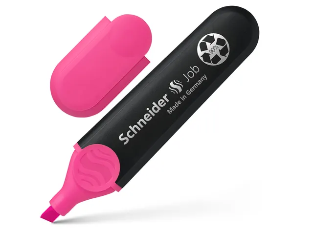 Markeerstift Schneider Job 150 Universeel Roze beitelpunt
