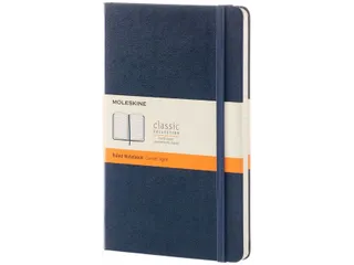 Notitieboek Moleskine large 130X210mm lijn hard cover sapphire blue - 7