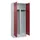PBM-locker,HxBxD 1950x800x500mm,2vak,vak B 400mm,draaigrendel