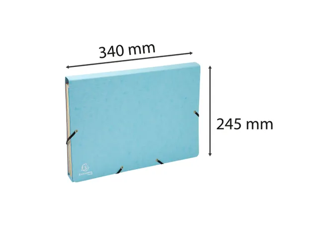 Pochette trieur carte multicolore 12 compartiments Aquarel - 34x24,5cm