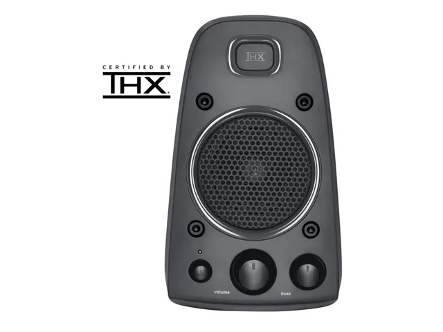 Système haut-parleurs Logitech Z625 avec caisson de basses et entrée