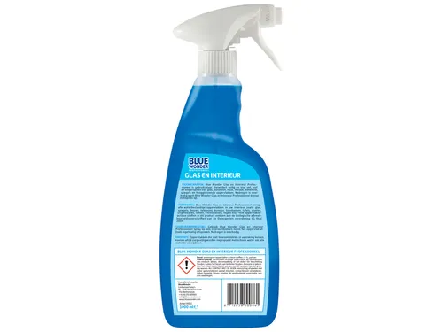 Glasreiniger Blue Wonder Prof glas en interieur spray 1liter