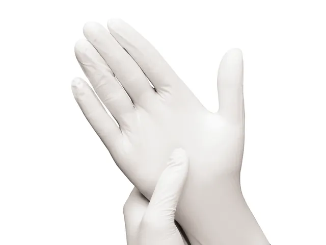 Handschoen Hynex nitril S wit 3.5gr 100 stuks