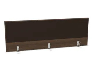 opzetpaneel bureau aanbouw achter NV bruin hickory BN2036-bruin 1600mm - 1