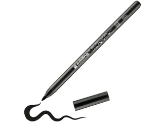 Brushpen edding 4200 porselein zwart - 12
