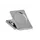 Papierklem MAUL magnetisch vierkant 40mm capaciteit 25mm zilver