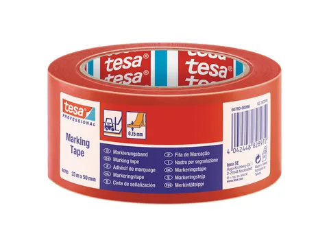 Markeringstape tesa Professional 60760 PV1 50mmx33m rood