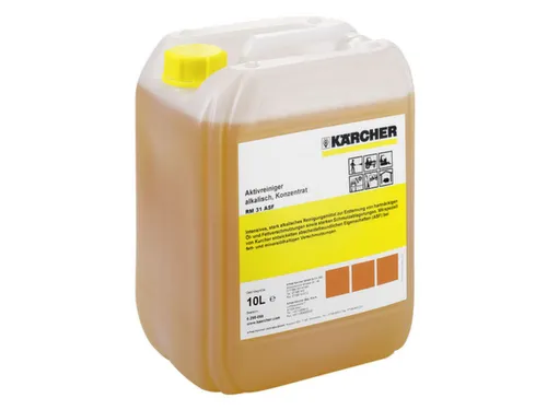 Olie- en vetverwijderaar,v. hogedrukreiniger,20l jerrycan,pH-waarde 13