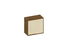 Schuifdeurkast 770x800x430mm Decor Romp Noten Decor Front Esdoorn