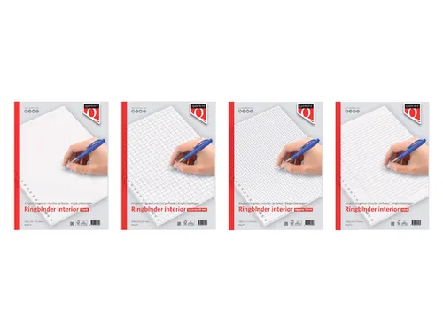 Interieur Quantore A4 23-gaats ruit 5mm 100vel