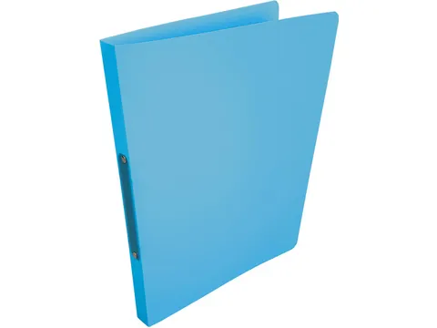 ringmap voor A4 uit PP 2 ringen van 16 mm turkoois