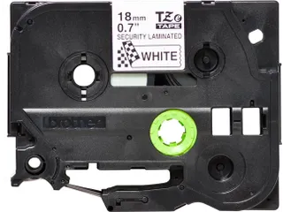 Labeltape Brother P-touch TZe-SE4 18mm wit - 3