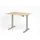 Elektrisch in hgte vst. zit-sta-bureau,HxBxD 640-1290x1200x800mm