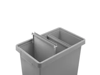 Polymax Afvalscheidingsbak 40 Liter Grijs Groen Geel Blauw - 4