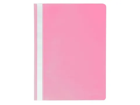 Snelhechtmappen standaard PP A4 roze