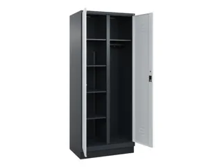 wasgoedverdeelkast,HxBxD 1950x800x500mm,vak B 400mm,cilinderslot - 2