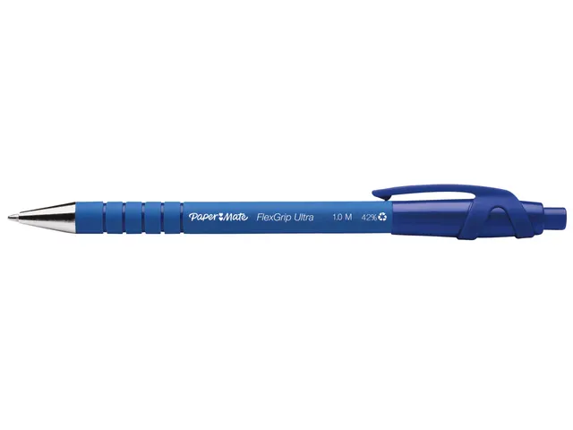 Balpen Paper Mate Flexgrip Ultra medium blauw